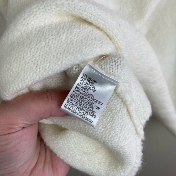 NWT ANTONIO MELANI Alpaca Wool Blend Sweater Size Small - Picture 8 of 10